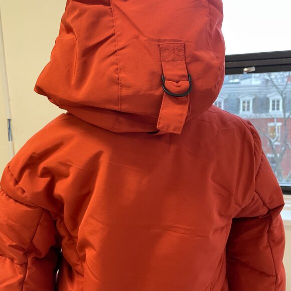 Womance Bright Orange Winter Coat / Manteau d’hiver Womance orange vif - Picture 5 of 9